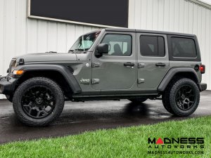 Jeep Custom Wheels (1) - Black Rhino - 20 x 9.5 - Overland - Matte Black